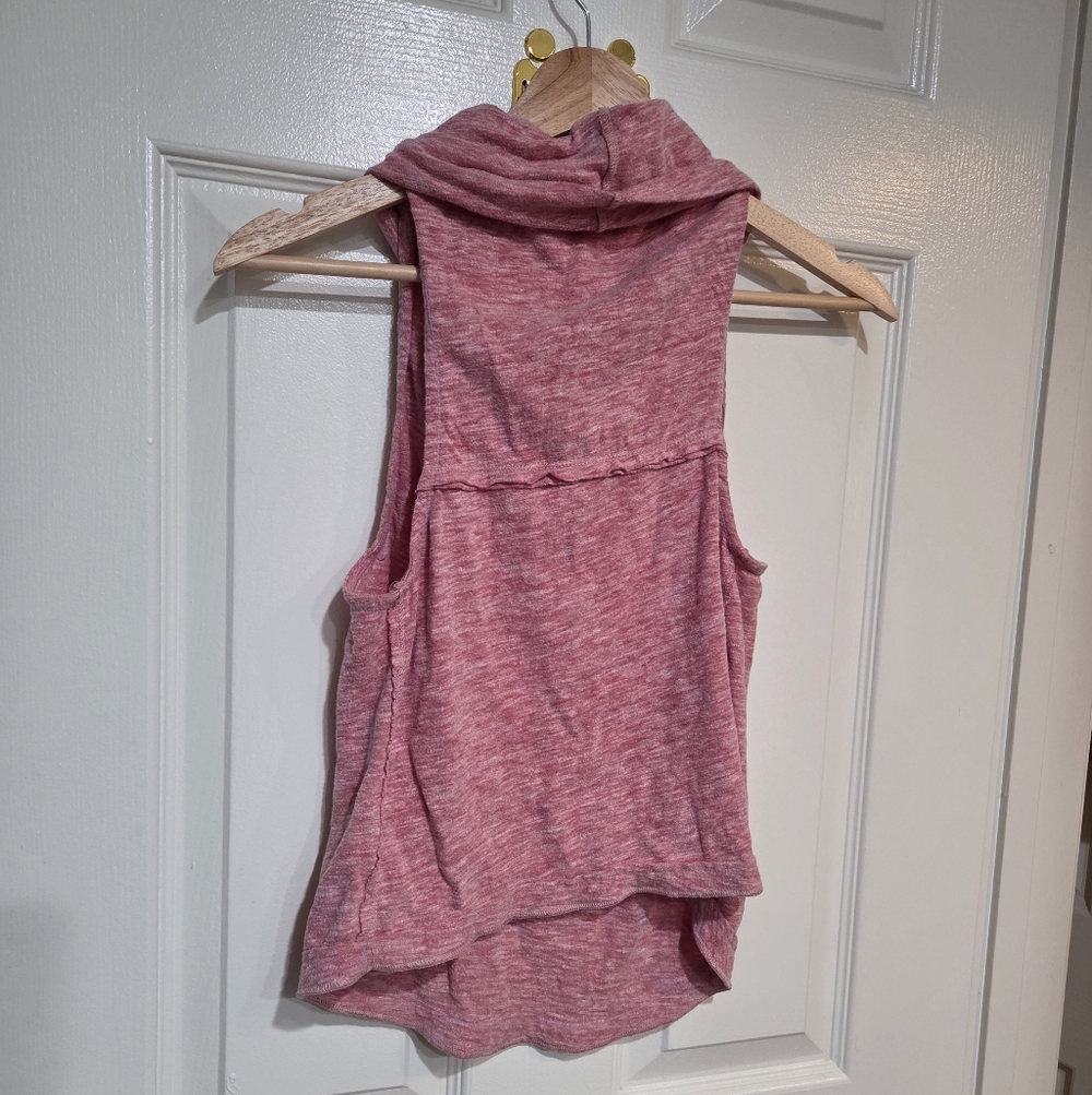We The Free Flowy Heathered Rose Sleeveless Cowl Neck Tank XS - Picture 10 of 10